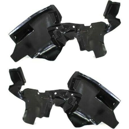 Splash Shield For Jeep 2007-2017 Wrangler (JK) Front Left & Right Side Set of 2