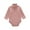 Pink, variant on Dezsed Baby Bodysuits Girl Rompers Boy Jumpsuits Toddler Jumper Body Long Sleeve High Collar Sleeper 6M 9M 12M 18M Fall Winter Spring