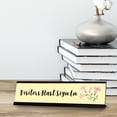 thumbnail image 2 of Visitors Must Sign In, Designer Desk Sign 2 x 8, 2 of 3
