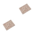thumbnail image 1 of Matsuzay Molde de silicona para pasteles y Fondant, molde para magdalenas, moldes decorativos para manualidades con azúcar, herramienta Gris Tipo 2 2piezas, 1 of 6