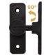 thumbnail image 3 of KALLORY De Puerta Deslizante En Negro Ideal Para Puertas Y Portones De Casa, 3 of 6