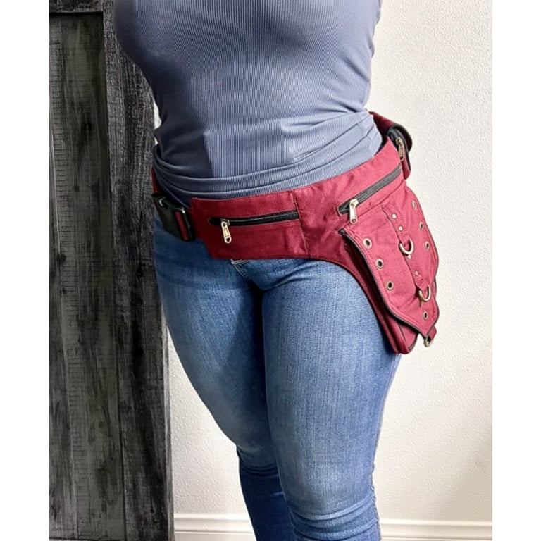 Leather Utility Belt Bag, Fanny Pack