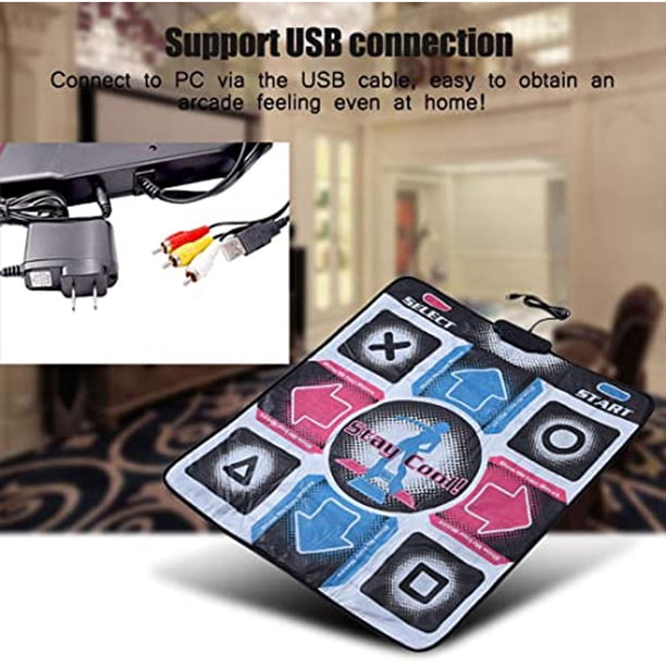 Alfombrillas de baile para niños, alfombrillas de baile antideslizantes, alfombrillas de baile con USB