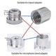 thumbnail image 3 of 5/8 To 1/4 Adapter Microphone Stand Adapter To Tripod Adapter Microphone, 3 of 5