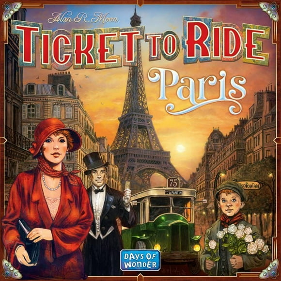 TICKET TO RIDE - EXPRESS - PARIS - ENGLISH