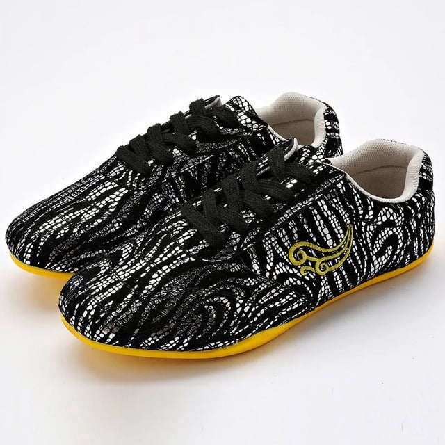 Zapatos glamurosos de lentejuelas para parejas, zapatos de artes marciales de rutina, zapatos de competición profesional, Wushu, Tai Chi, Kungfu, calidad, hombres y mujeres