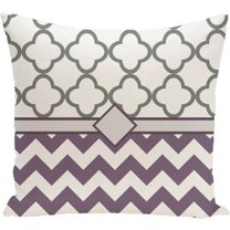 Simply Daisy 16" x 16" Express Line Geometric Print Outdoor Pillow