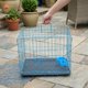 thumbnail image 1 of IFANLANDOR 1Jgo Kennel Portátil Para Perros De Metal Con Desmontable Y Comedero Color Azul, 1 of 6