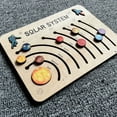 thumbnail image 1 of Explore the Solar System with this Fun Wooden Puzzle - Perfect Educational Gift for Kids!, 1 of 4