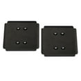 thumbnail image 1 of BAL RV Trailer Stabilizer Jack Stand Pad 29160 For Trailer Jack Leg; Universal Fits All Types Of Manual And Electric Jacks; 10 Inch Length x 10 Inch Width; Steel; With Mounting Brackets And Hardware, 1 of 2
