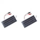 thumbnail image 1 of 2X Panel Solar de Polisilicio de 5W 12V el Panel de Carga Impermeable PortáTil para Exteriores con Clips Puede Cargar la BateríA de 9-12V, 1 of 5