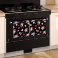 thumbnail image 3 of 6 Pcs Pioneer Flower Floral Print Pattern Kitchen Towels, Funny Microfiber Dish Towel Set, 18" X 26" Tea Towels, 3 of 6