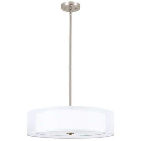Drum Pendant Chandelier Kira Home Lindos 20