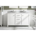 thumbnail image 2 of Legion Furniture 54" MDF/Veneer Wood Double Sink Vanity Cabinet - White, 2 of 11