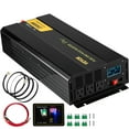 thumbnail image 1 of VEVOR Pure Sine Wave Inverter, 2500 Watt Power Inverter, DC 12V to AC 120V Car Inverter, with USB Port, LCD Display, and Remote Controller Power Converter, for RV Truck Car Solar System Travel Camping, 1 of 12
