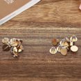 thumbnail image 5 of BrassKnurledFlatHeadRivets-10PackforBelts,Backpacks,Furniture(Gold), 5 of 5