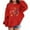 Red, variant on Kids Boys Girls Hooded Jacket Cartoon Prints Hoodie Sweatshirt Toddler Child Pullover Zip Girls