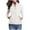 White, variant on Coats & Parkas Flash Deals! zanvins Womens Tops Winter Fashion Women Pocket Coat Long Jacket Sleeveless Down Cotton Waistcoat