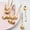 ALL-10pcs, variant on Pack of 10, Gold Plated Ceramic Long Handle Stainless Steel Espresso Spoons, Mini Teaspoons Set for Coffee Sugar Dessert Cake Ice Cream Soup Antipasto Cappuccino, 5.7 Inch