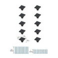 thumbnail image 6 of Elegant Decor KB2012-MB-10PK 1 in. Wilow Multipack Square Knob, Matte Black - Pack of 10, 6 of 6