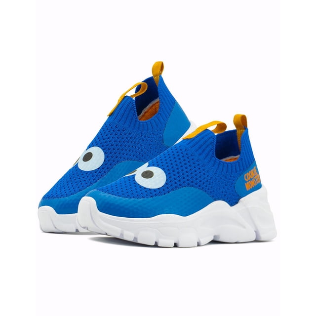 Tenis Para Niño Plaza Sesamo Come Galletas Deportivo Running azul 18