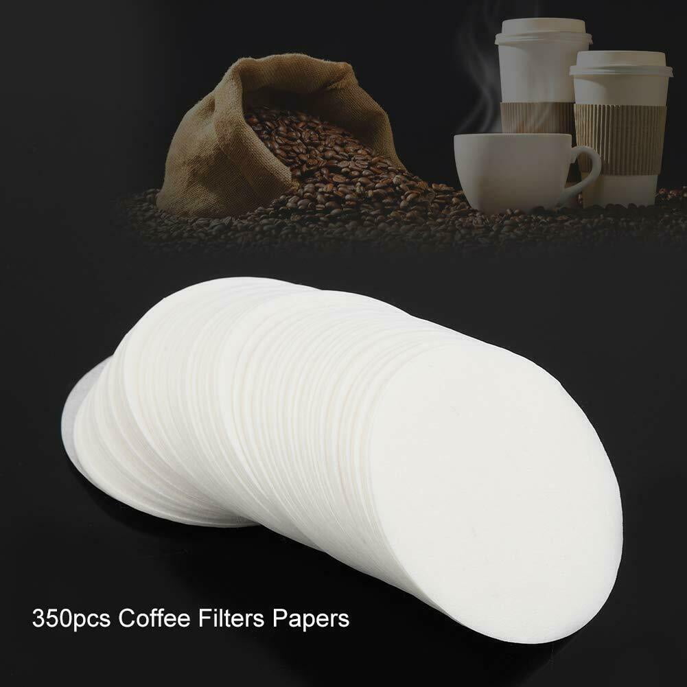 350Pcs Coffee Maker Wood Pulp Replacement Filters Paper For Aeropress White 350Pcs Coffee Maker Wood Pulp Replacement Filters Paper For Aeropress White