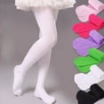 thumbnail image 3 of Bagilaanoe Kids Girls Soft Pantyhose Tights Stockings Ballet Dance Socks Velvet Candy Color, 3 of 5