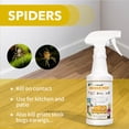 thumbnail image 4 of Indoor Pest Control Spray 16oz for Home and Kitchen –Bug Killer & Insect Repellent, Kills Carpet Beetles, Ants, Spiders, Beg Bugs, Roaches, Flea & Tick- Non Staining-Child and Pet Safe, 4 of 5