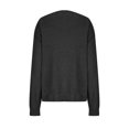 thumbnail image 6 of Odeerbi Off The Shoulder Knit Sweaters For Women Winter Loose V Neck Sweater Tops 2024 Fashion Long Sleeve Comfortable Large Pullover Sweater Top Black, 6 of 6