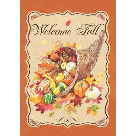 Better Homes&gardens Welcome Fall Small Flag
