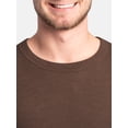 thumbnail image 3 of Fruit of the Loom Men's Slub Waffle Thermal Underwear Crew Top, Sizes S-5XL, 3 of 9
