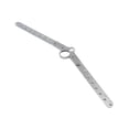 thumbnail image 4 of Quzzie Pull Down Bar Pulldown Attachments Exercise Handle Cable Arm Shoulder Chest Training Steel Multifunction Adjustable Suitable for Office Fitness Garage Gym Sliver, 4 of 8