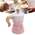 thumbnail image 1 of Cafetière en Alliage d'Aluminium, Cafetière Italienne 150 ml à Valve Unique avec Distributeur de Café et Cuillère pour une Saveur Riche, Infusion à Domicile, 1 of 7