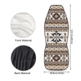 thumbnail image 7 of Jeiento Southwest Aztec Car Front Seat Cover for Women Men 2 Pcs Automotive Seat Cover Seat Protective Cushion for SUV Truck Washable Car Accessories, 7 of 7