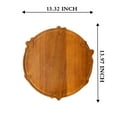 thumbnail image 5 of Way To Celebrate Round Wooden Charcuterie Board, Valentine's Day, Kitchen Serving, 13.32 x 13.97 x 0.59 in, 5 of 6