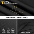 thumbnail image 3 of BIG ELEPHANT Boys Athletic Short T-Shirts, UPF 50+ Sun Protection Rash Guard Shirts, 4 pack, 6-17Y, 3 of 8