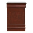 thumbnail image 6 of Furniture of America Arabella Wood 5-Piece King Bedroom Set in Cherry, 6 of 20