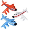 ToyExpress Jet Inflates, Set of 3, Inflatable Planes with Hanging Hook, Decorations for Aviation Themed Parties, 20 Inch Long Airplane inflates, Fun Pretend Play Accessories, Red, White, and Blue