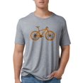 thumbnail image 1 of CafePress - Dark Orange Hardtail T Shirt - Mens Tri-blend T-Shirt, 1 of 1