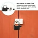 thumbnail image 3 of ColoMX PCS Seguridad Anti-Robo Candado Durable Candado de alarma con 6 llaves (Negro), 3 of 7