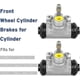 thumbnail image 2 of Front Brake Wheel Cylinder for King Quad 300 LT-F300F 4x4, 250 LT-F250F 4x4 & LT-F250 2x4 ATV, 2 of 5