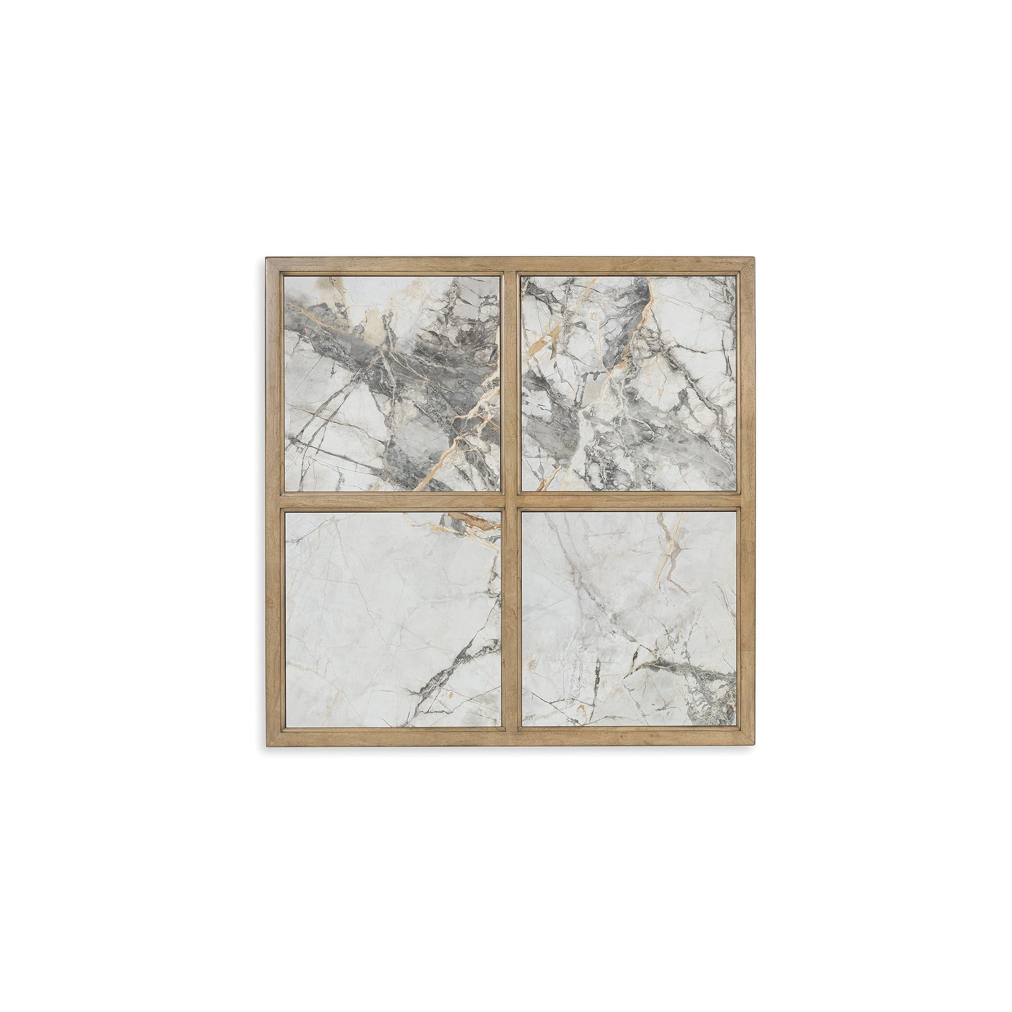 Signature Design by Ashley Furniture Montia  Gray & Off White Coffee Table
