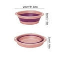 thumbnail image 3 of Collapsible Wash Basin | Foldable Plastic Dish Pan for Kitchen Sink Camping Laundry Foot Bath | Portable Space-Saving Bucket | Non-Slip Base | 1 Piece | 12.6 x 12.6 x 3.54 in, 3 of 6