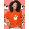 thumbnail image 2 of Cute Corgi Love Me   T-Shirt Women -Image by Shutterstock, Female 4X-Large, 2 of 4
