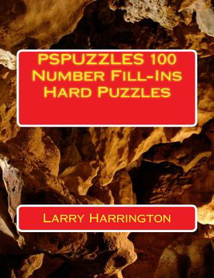Pspuzzles 100 Number Fill Ins Hard Puzzles