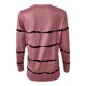 thumbnail image 4 of MELDVDIB Blusa informal de manga larga con cuello redondo y rayas para mujer, ideal para uso diario, regalo en liquidación, 4 of 6