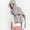 Light Gray, variant on Men Women Hooded Crinkle Soft Winter Neckerchief Wrap Scarf, Light Gray
