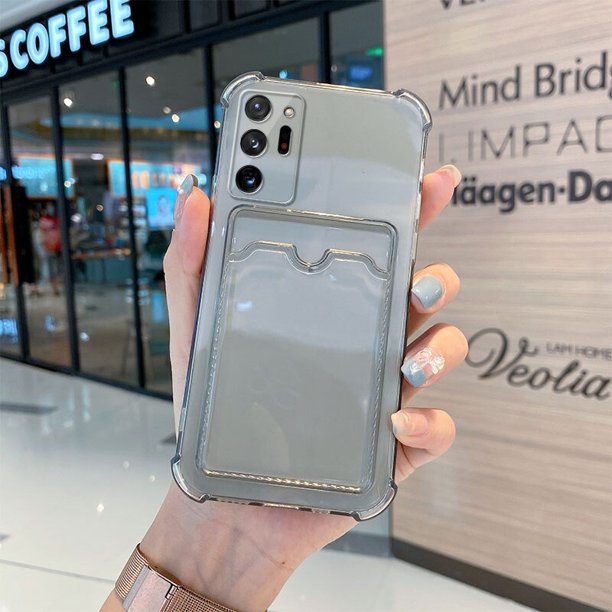 Funda de teléfono transparente con tarjetero, cubierta a prueba de golpes para Samsung A12, A21S, A22, A32, A42, A52, A72, 5G, A51, A71, A50, A30S, A50S, 4G comercio de xuanjing unisex