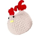 thumbnail image 2 of Kits de crochet para principiantes con videotutoriales: Gallina linda, animal de crochet DIY Teñido de sección, 2 of 9