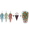 thumbnail image 2 of Tyidzon 4th of July Red White and Blue Flowers, 29 Inch Hanging Patriotic Flowers with Basket for Independence Day Memorial Day Decorations, 2 of 8